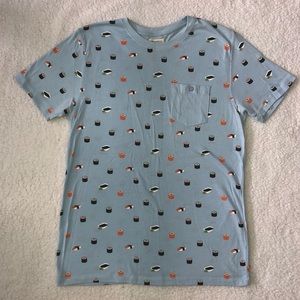 Sushi Print T-shirt